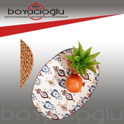 TOSCANA OVAL TABAK 37CM