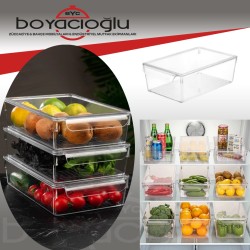 IMLIFE 118 KPKLI KRİSTAL SAKLAMA XXL 20X30X14CM