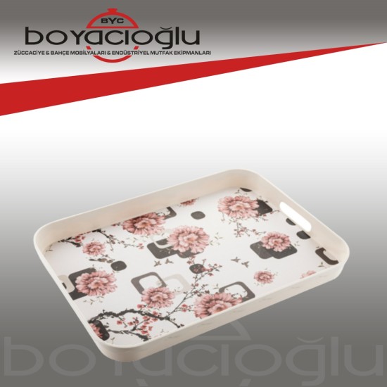 İMKA 520 DİKDÖRTGEN MELAMİN TEPSİ 25x33 İMKA 520 DİKDÖRTGEN MELAMİN TEPSİ 25x33
