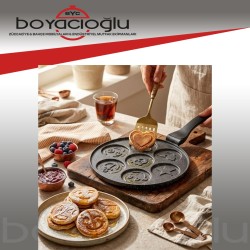 POLOCHEF IPC-126 EMOJİ DÖKÜM PANCAKE 26CM