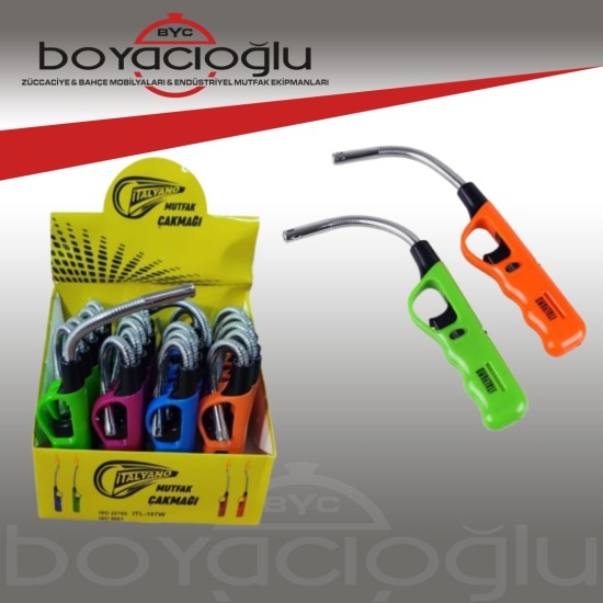 ITALYANO ITL-107W SPRAL MUTFAK ÇAKMAK PK:20