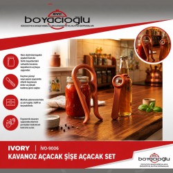 IVORY IVO-9006 KAVANOZ AÇACAK ŞİŞE AÇACAK SET