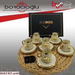 BUENOS JH371C 6LI KAHVE FİNCAN TK