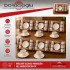 MELODY K12061 PORSALEN 6LI KAHVE FİNCAN TK
