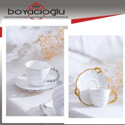 ACAR KAI-07515 DAISY 6LI KAHVE FİNCAN TK