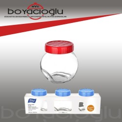 TİTİZ KC-172 KARCAM 3LÜ YATIK KAVANOZ