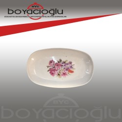 KENT-148 MELAMİN ÇİÇEKLİ KAYIK 37CM