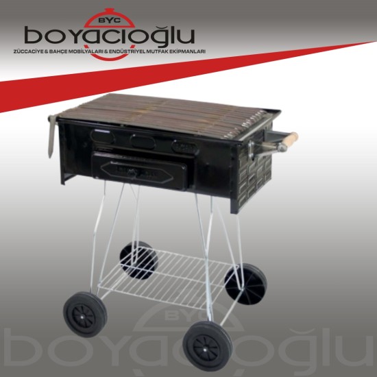 AÇAN KFT-5 KÖFTECI TEKERL. FIRINLI MANGAL 35X50