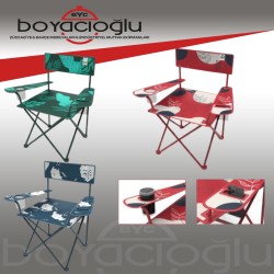 PERİLLA QUFİ REJİSÖR KAMP SANDALYESİ