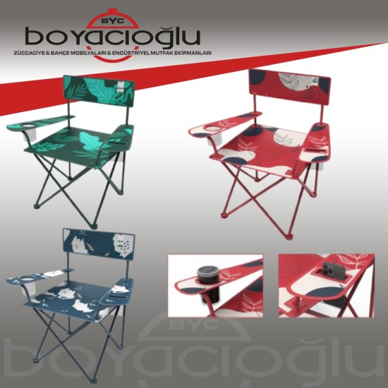 PERİLLA QUFİ REJİSÖR KAMP SANDALYESİ