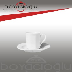 KO01KF00 GÜRAL KÖŞELİ OTEL TEK KAHVE  FİNCANI