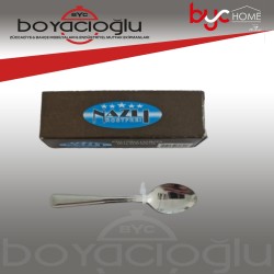 NAZLI KOD.724 GENİŞ SADE ÇAY KAŞIK(KAHVE)