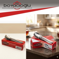 NAZLI KOD.725 İNCE SADE DAR ÇAY KAŞIĞI