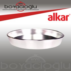 ALKAR ELOKSAL KORDONLU TEPSİ 24NO