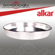 ALKAR ELOKSAL KORDONLU TEPSİ 46NO