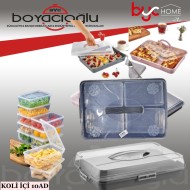 ERDEMPLUS KP-851 BORCAM BÖREK SAKLAMA SETİ 5PRÇ