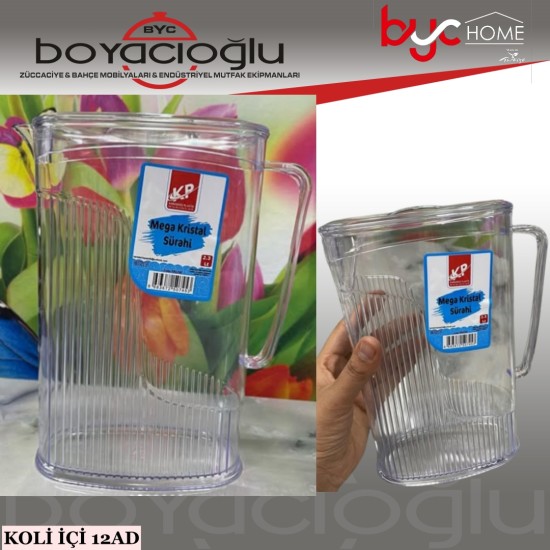 KP KRD745 MEGA KRİSTAL SÜRAHİ 2,3LT