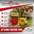 KP KRD750 RENKLİ NATUREL KOVA 3NO 12LT