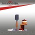 0021 WOODEN SİLİKON SPATULA