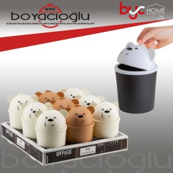 QLUX L-00586 HIPPO KLİK ÇÖP  KOVASI