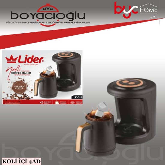 LİDER LK-319 OTOMATİK TÜRK KAHVE MAKİNESİ