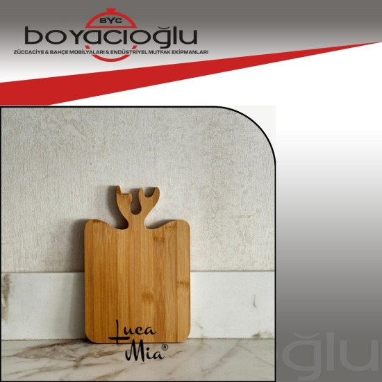 LUCA MIA LM-2006 BAMBU KESİM PANO SUNUM TABAK LUCA MIA LM-2006 BAMBU KESİM PANO SUNUM TABAK
