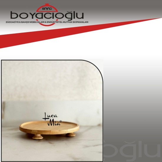 LUCA MIA LM-2010 BAMBU SUNUM TAHTASI 25CM LUCA MIA LM-2010 BAMBU SUNUM TAHTASI 25CM