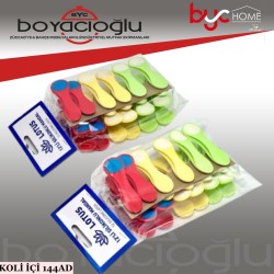 LOTUS LTS-MND21 MEGA SİLİKON MANDAL 12Lİ