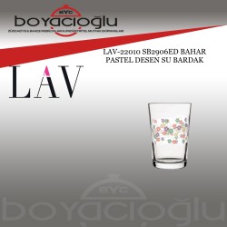 LAV-22010 SB2906ED BAHAR PASTEL DESEN SU BARDAK
