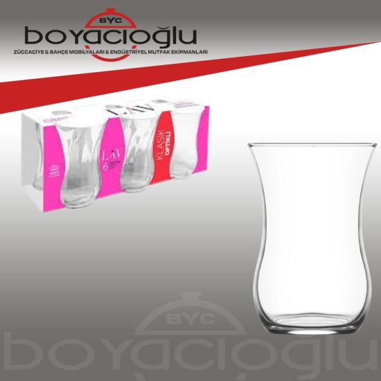 LAV-30020E 6LI ÇAY BARDAK