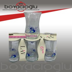 LAV-30020 OPTSB1133ED TAVUSKUŞLU ÇAY BARDAK