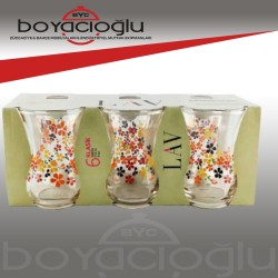 LAV-30020 OPTSB1135ED ÇİÇEKDALI ÇAY BARDAK