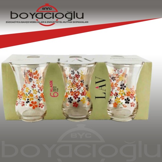 LAV-30020 OPTSB1135ED ÇİÇEKDALI ÇAY BARDAK LAV-30020 OPTSB1135ED ÇİÇEKDALI ÇAY BARDAK