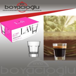 LAV-ARA209F ARAS CAM KAHVE YANI BARDAK 45CC