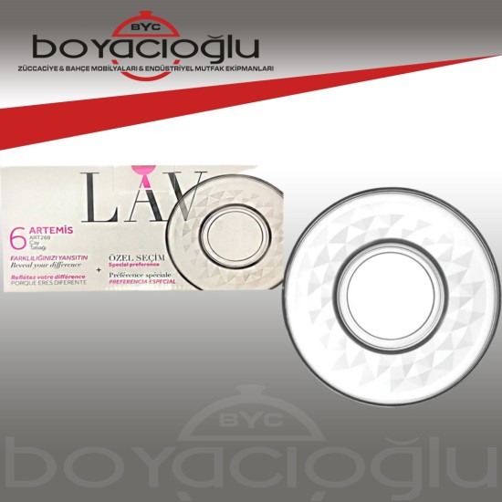 LAV-ART269F ARTEMİS ÇAY TABAK LAV-ART269F ARTEMİS ÇAY TABAK