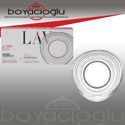 LAV-DRN278F DERİN ÇAY TABAK