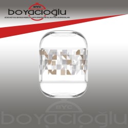 LAV-DUO UB1038S1 DUO KESİK CAM SAKLAMA KABI ŞEKERLİK