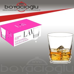 LAV-ELG360F ELEGANS VİSKİ BARDAK