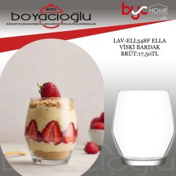 LAV-ELL348F ELLA VİSKİ BARDAK