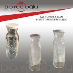 LAV-FON886 SB4471 FONTE DESENLİ SU ŞİŞESİ