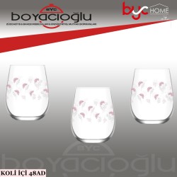 LAV-GAI361 SB5027AD GAI DESENLİ VİSKİ BARDAK