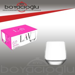 LAV-LAL304F LAL KAHVE YANI BARDAK
