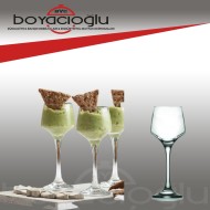 LAV-LAL506F LAV AYAKLI KAHVE YANI -LİKÖR BARDAĞI