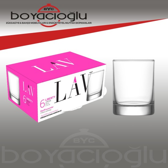 LAV-LBR308E LIBERTY KAHVE YANI BARDAK