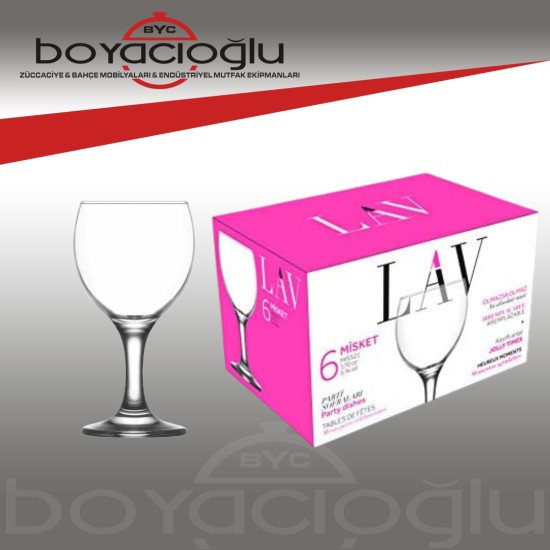 LAV-MIS521F MİSKET KADEH 170CC LAV-MIS521F MİSKET KADEH 170CC