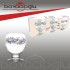 LAV-NEC14 UB1904AD DESENLİ MEŞRUBAT BARDAK