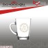 LAV-VEG412 SB5026MZ DESENLİ CAM KUPA BARDAK
