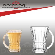 LAV-VNS405E VENÜS KULPLU ÇAY BARDAK