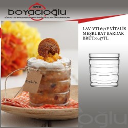 LAV-VTL651F VİTALİS VİSKİ BARDAK