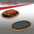 LAVA DÖKÜM SICAK SERVİS TABAĞI 26X19 ALTLIKLI 